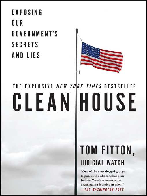 Title details for Clean House by Tom Fitton - Wait list